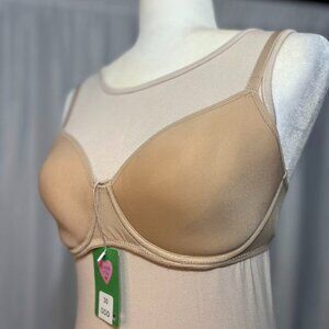 Skarlett Blue Beige T-Shirt Bra 30DDD Lightly Lined Underwire
